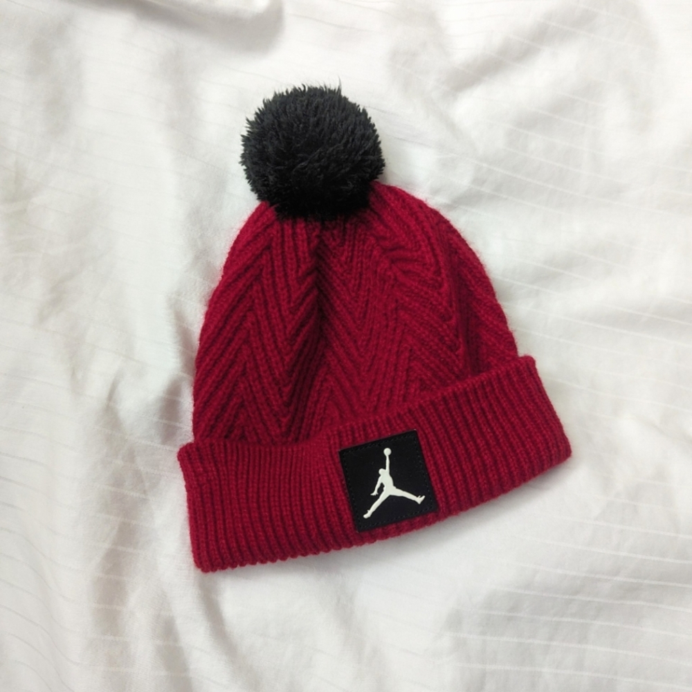 Red Jordan Beanie